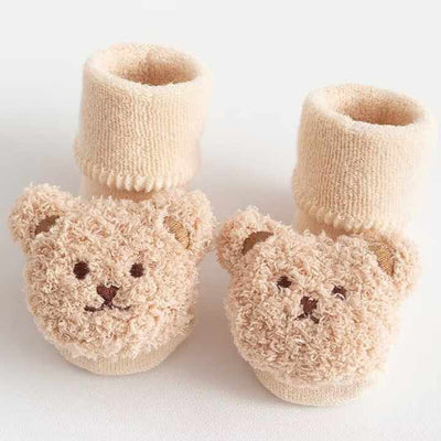 Bloomiver Baby Socks Bear - Cream