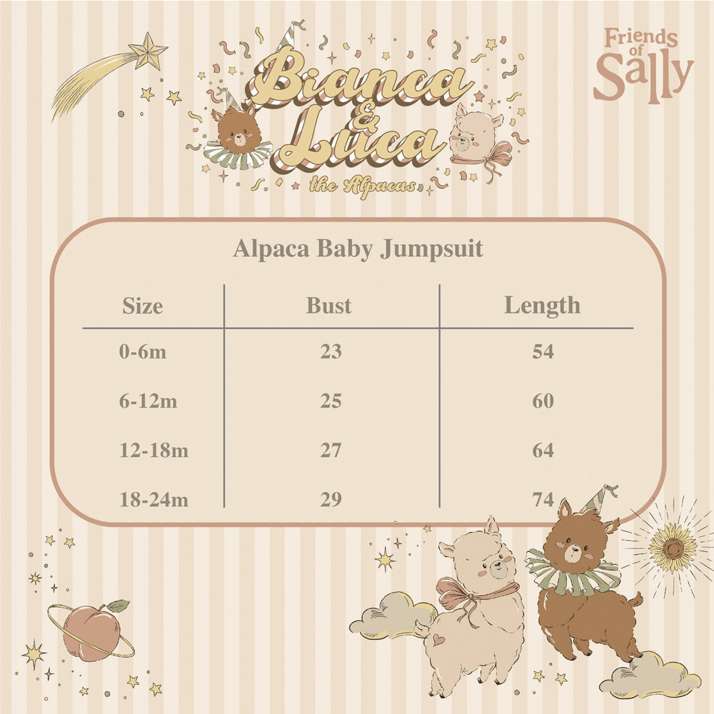 Friends of Sally Baby Jumpsuit - Alpaca