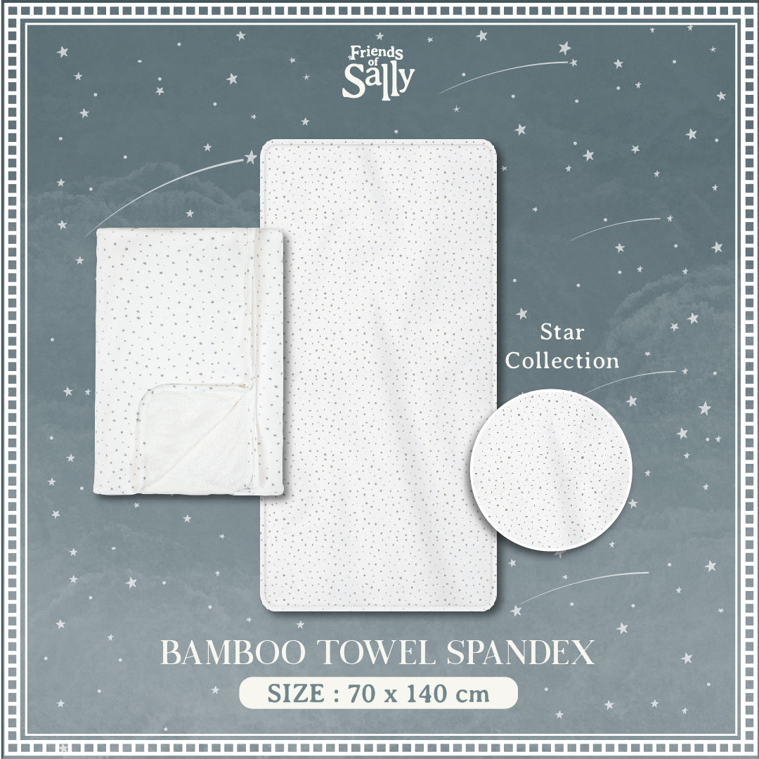 Friends of Sally Bamboo Towel Spandex - Star