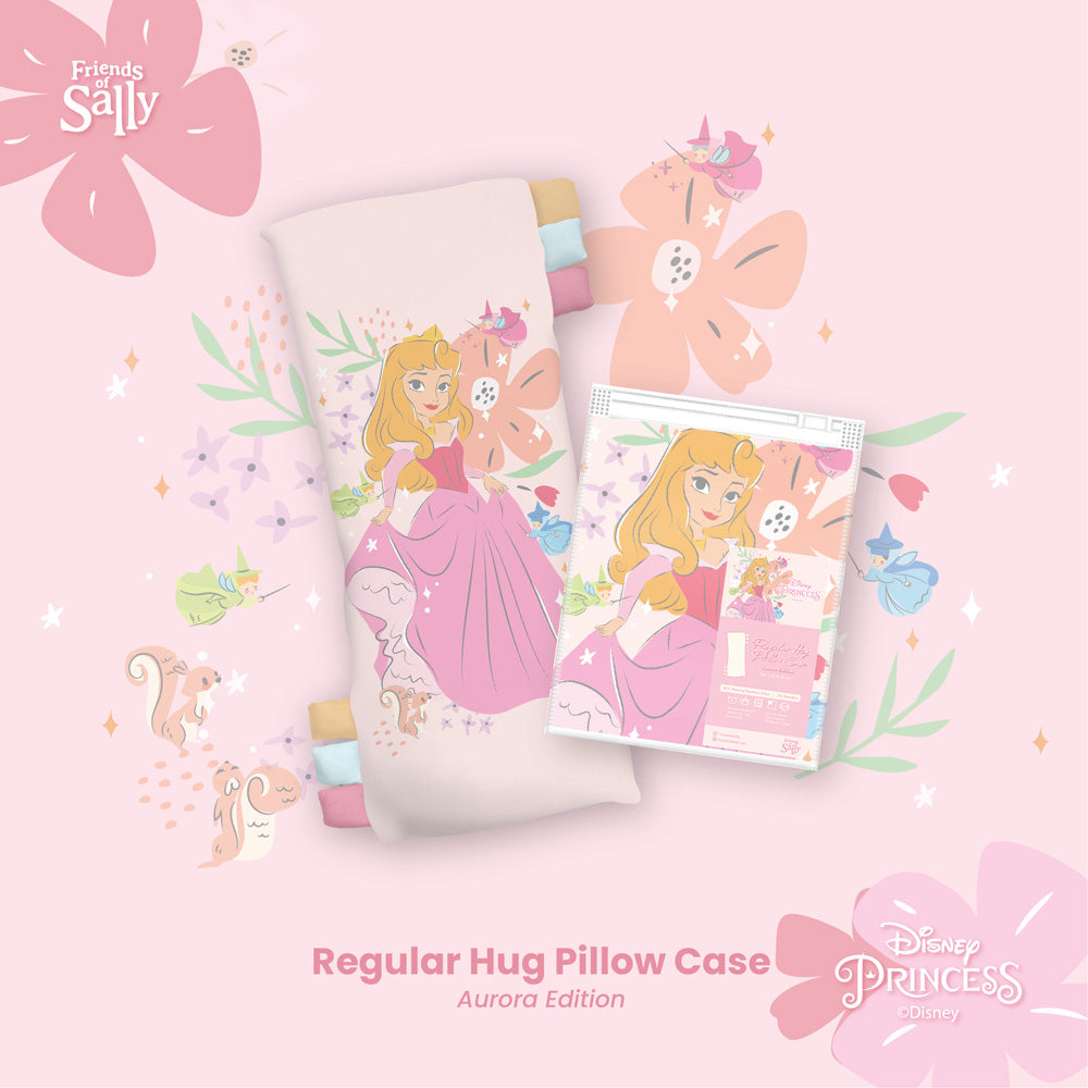Friends of Sally Hug Pillow Case - Disney Aurora