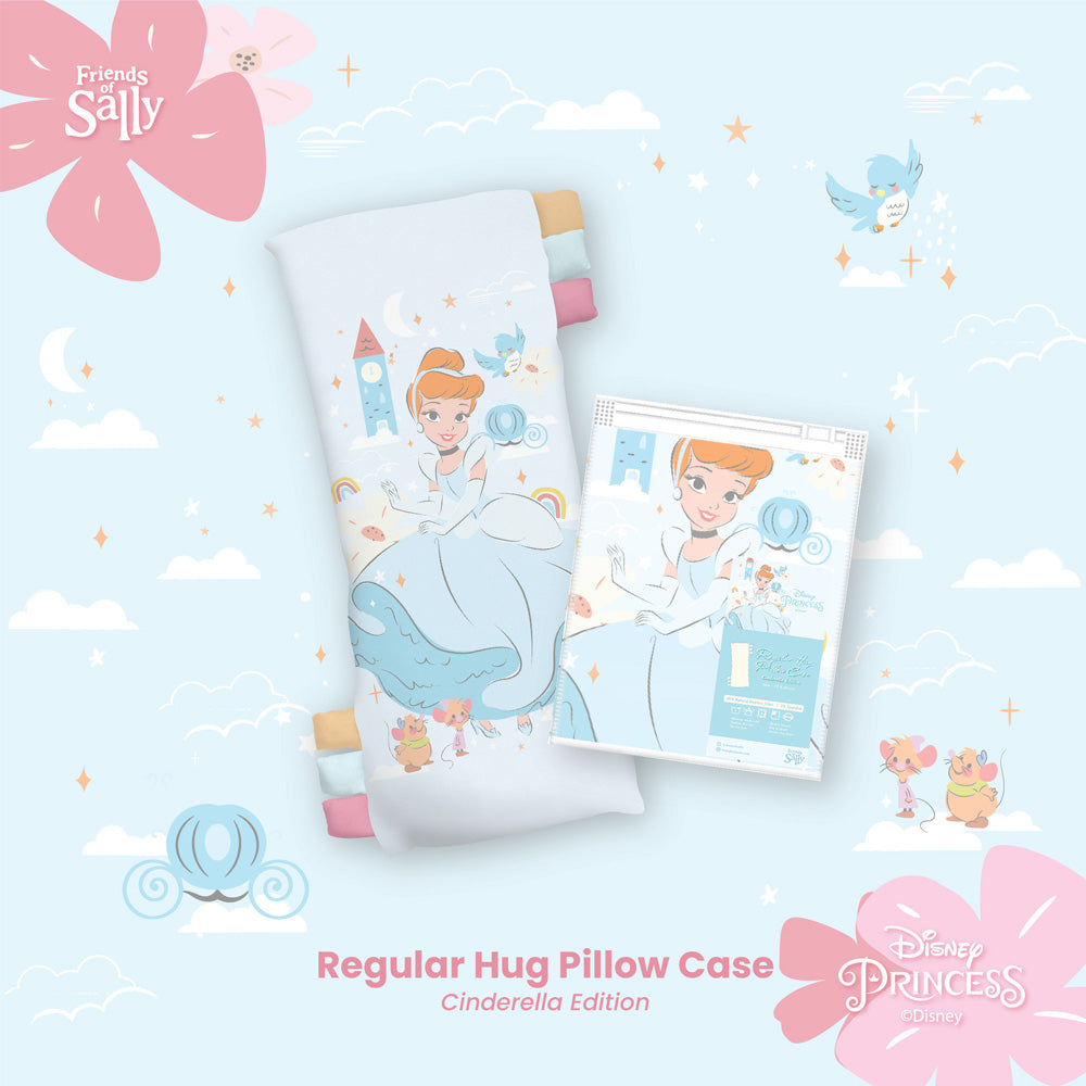 Friends of Sally Hug Pillow Case - Disney Cinderella