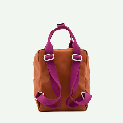 Sticky Lemon Backpack Small - Golden - Jeronicus Brown + Flowerfield Pink