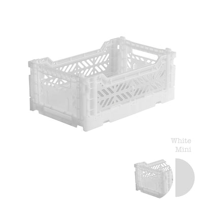 Aykasa Folding Crate - White