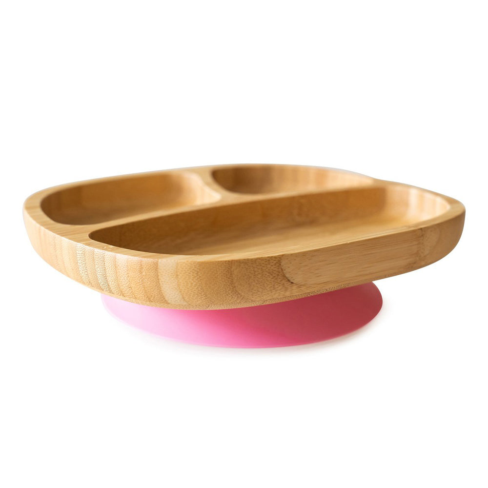 Eco Rascals Bamboo Suction Plate - Rectangle