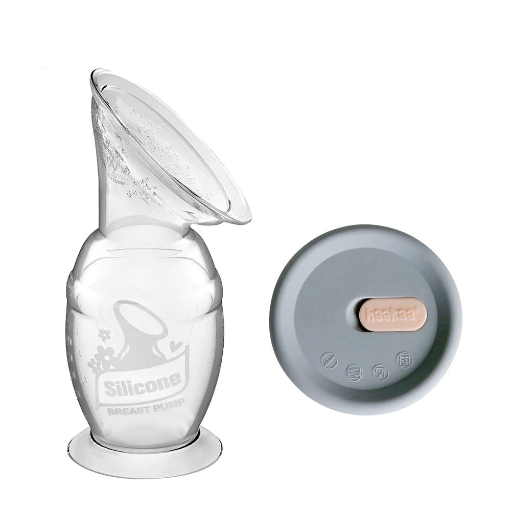 Haakaa Generation 2 Silicone Breast Pump and Cap Set