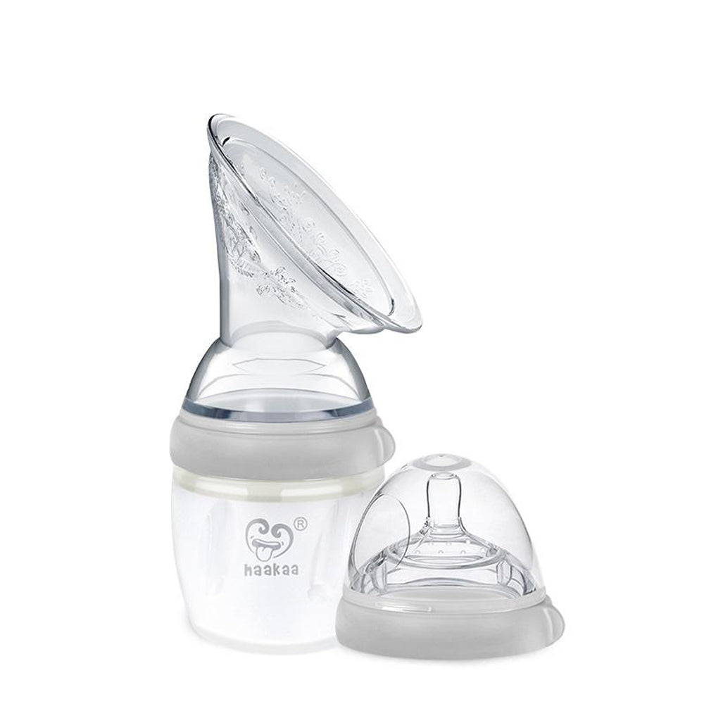 Haakaa Generation Silicone Breast Pump and Bottle Set – Paveels