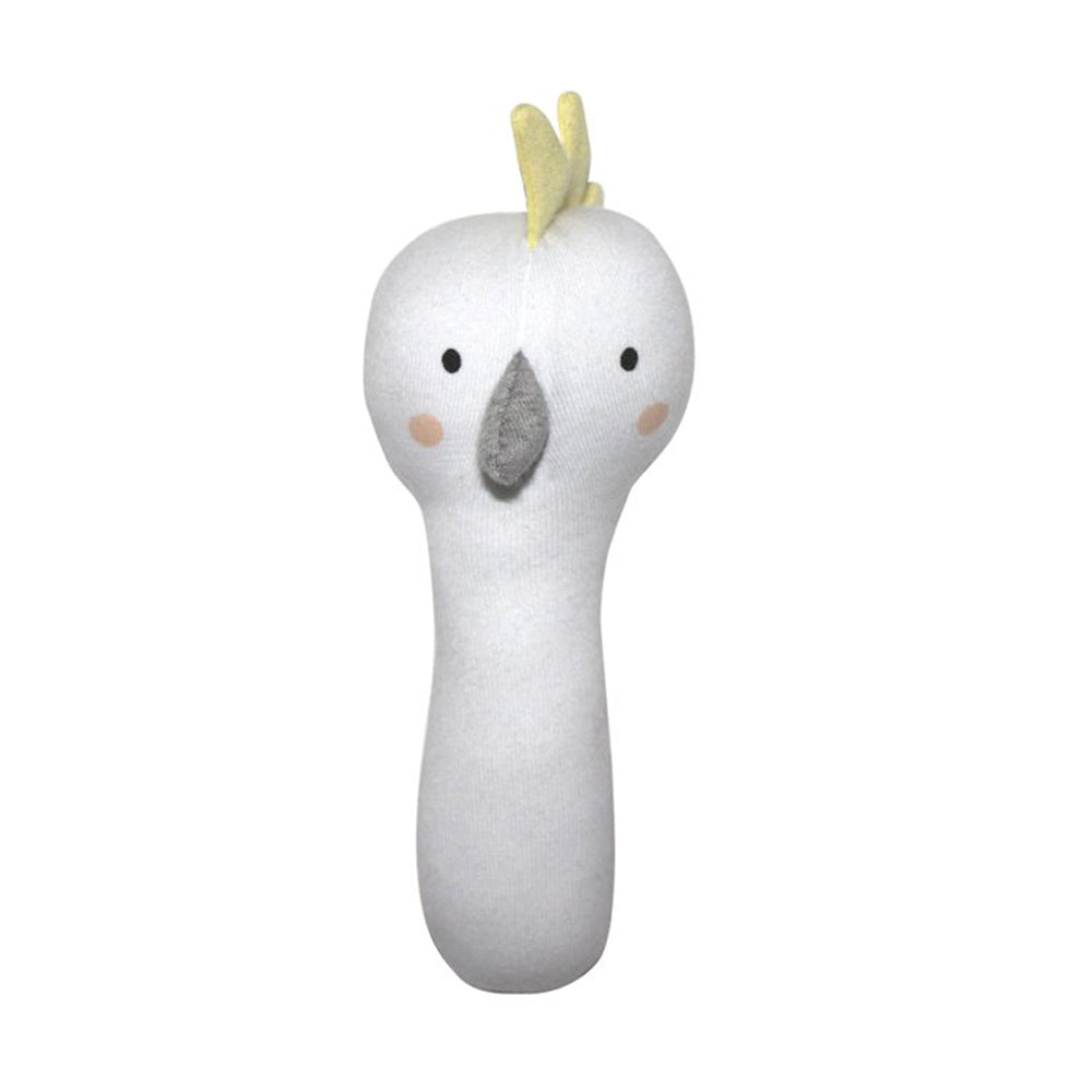 Mister Fly Stick Rattle - Cockatoo
