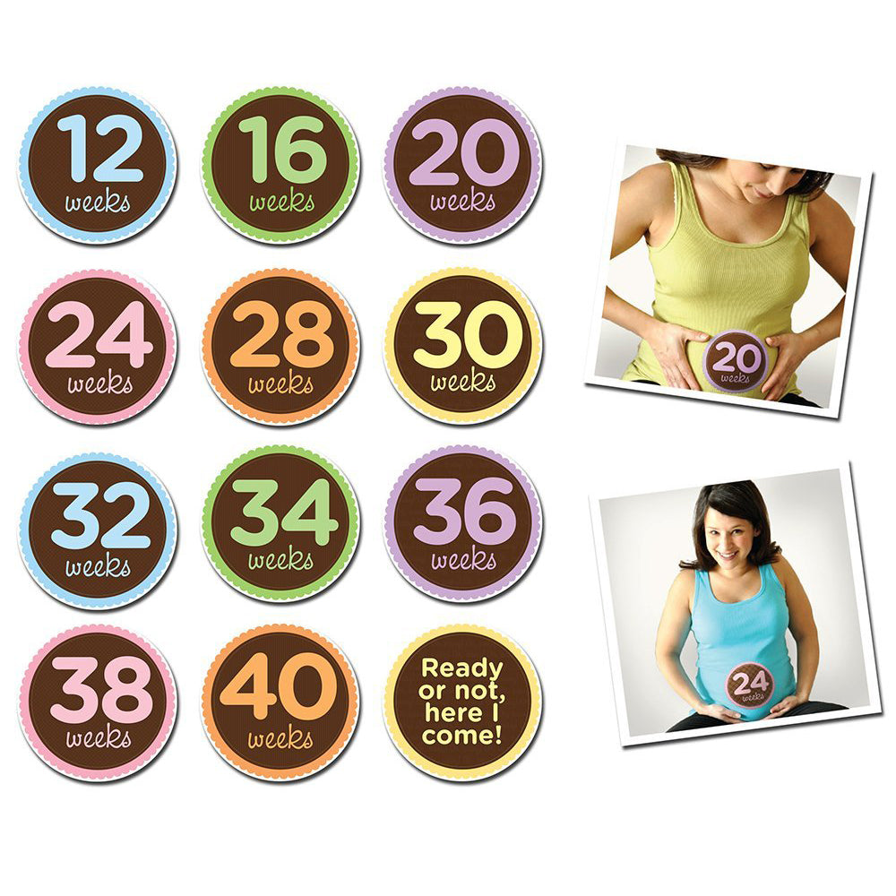 Sticky Bellies Milestone Sticker - Oh Sew Ready Maternity