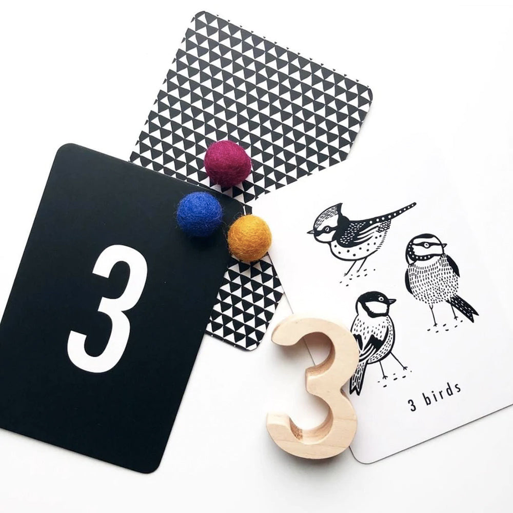Wee Gallery Number Cards - Nature