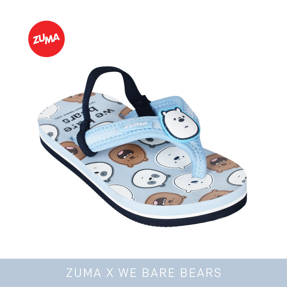 Zuma Sandals We Bare Bears - Blue Navy