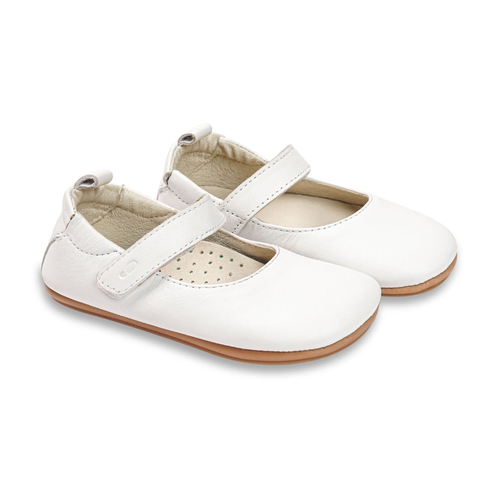 Olishooz Mary Janes Olivia - White