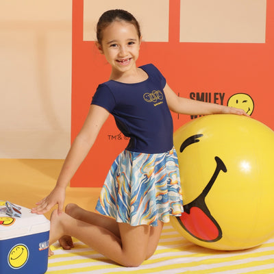 Lee Vierra Kids Smiley Wave Skirt Diving