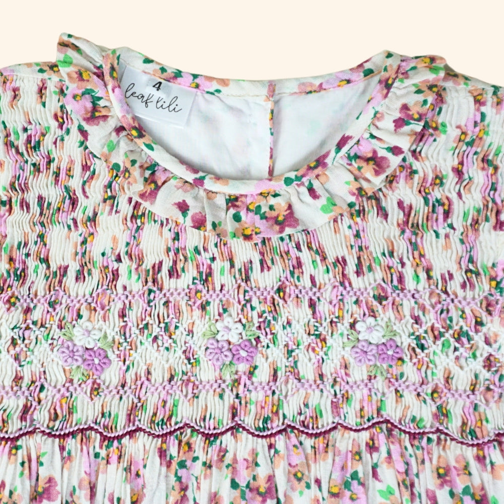 Leaf Lili Whispering Meadow Bianca Dress