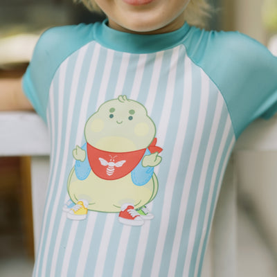 Lee Vierra Kids x The Overtee Kids Catterpie Short Diving - Caterpie