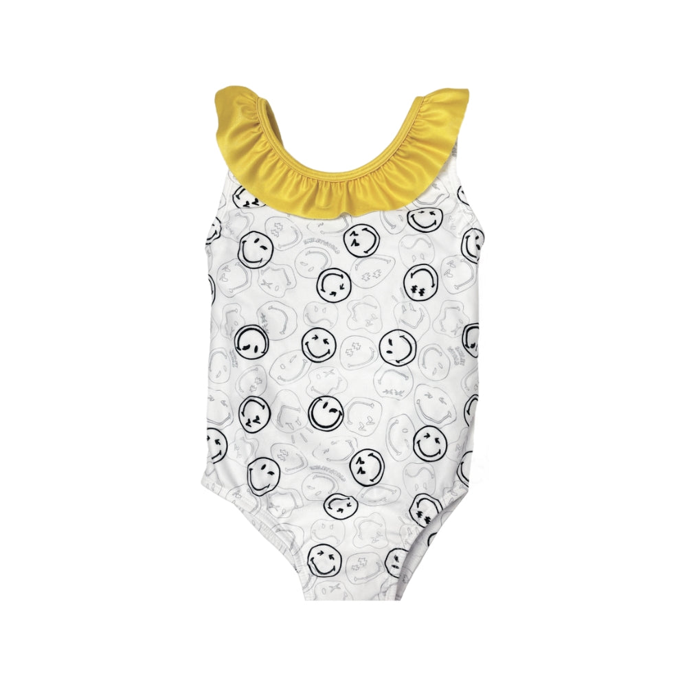 Lee Vierra Kids Born to Smiley Ruffle Leotard - Smiley