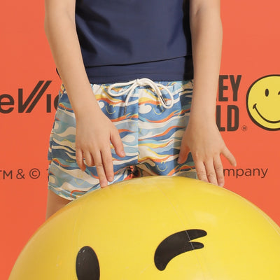 Lee Vierra Kids Smiley Wave Swim Short