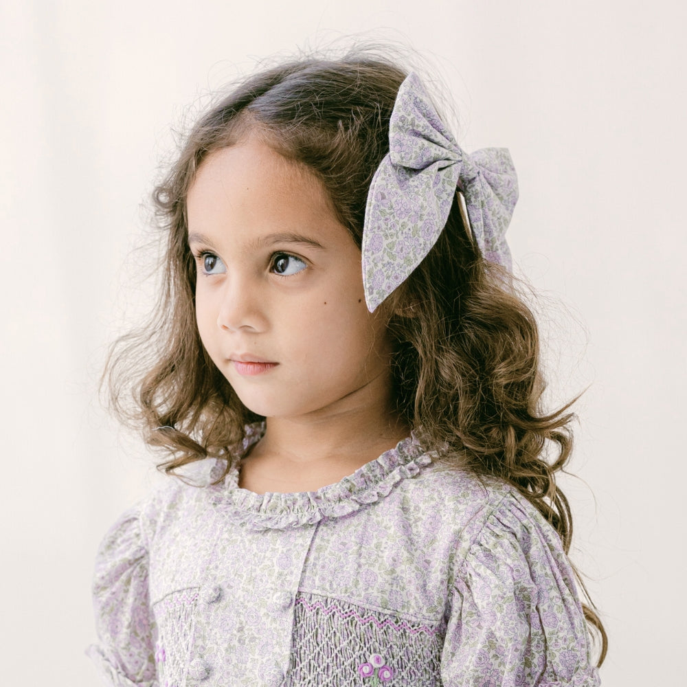 Leaf Lili Whispering Meadow Hair Accessories - Long Tail Hair Bow