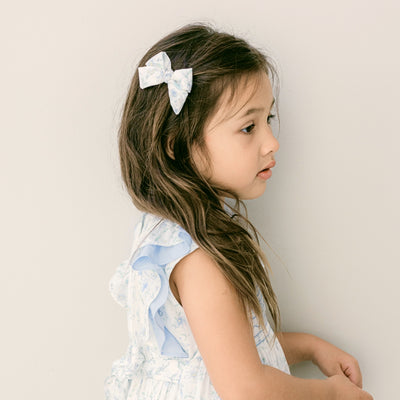 Leaf Lili Whispering Meadow Hair Accessories - Medium Classic Tail Bow Set