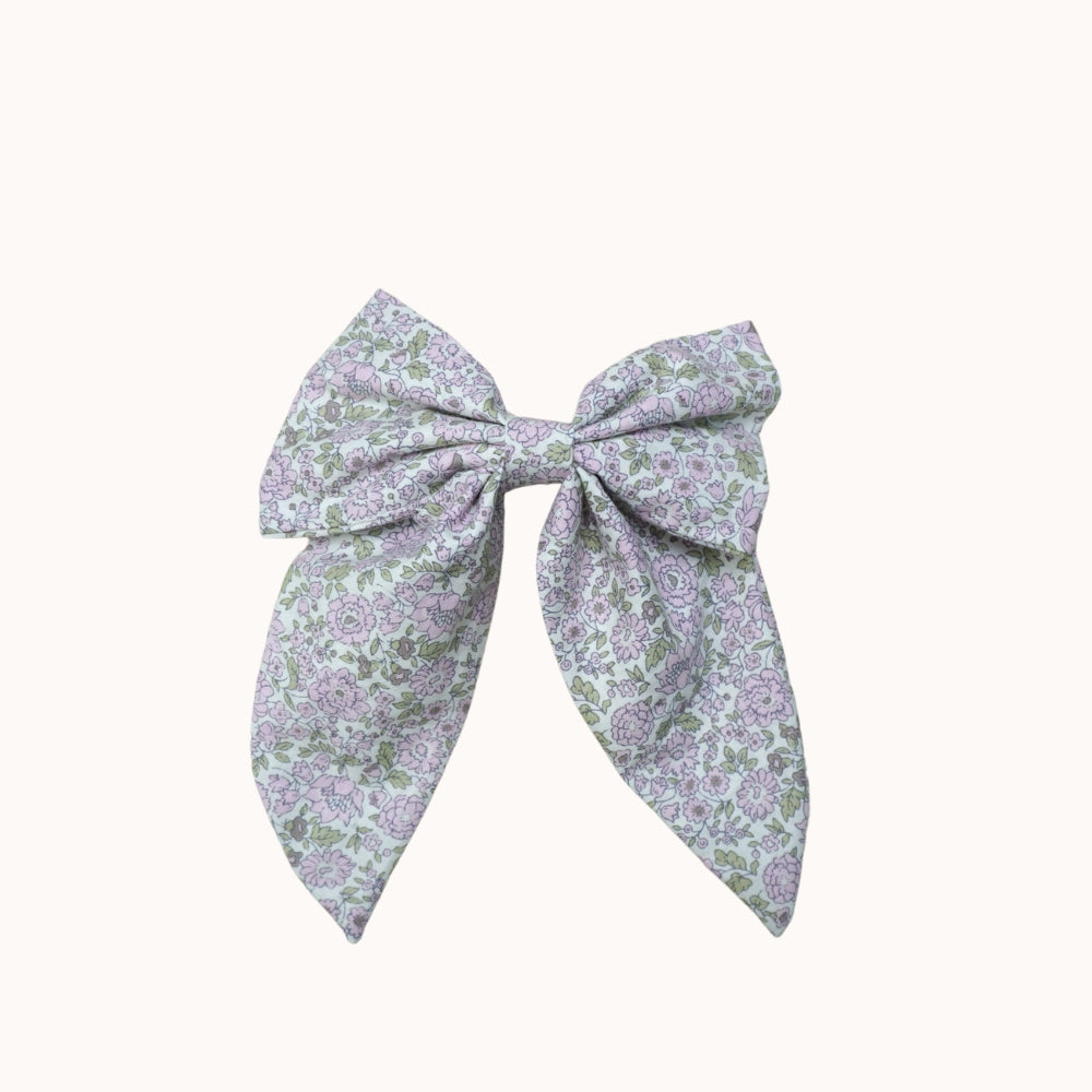 Leaf Lili Whispering Meadow Hair Accessories - Long Tail Hair Bow
