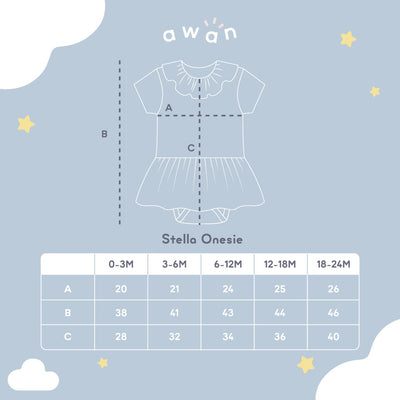 Awan Classic Collection - Stella Onesie Dress