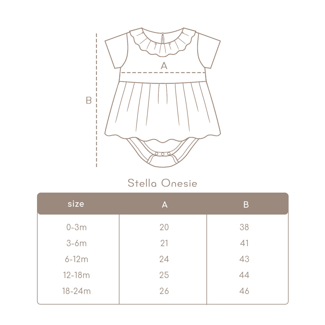 Awan Fruity Fun Collection - Stella Onesie