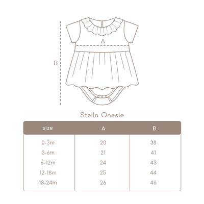 Awan Fruity Fun Collection - Stella Onesie