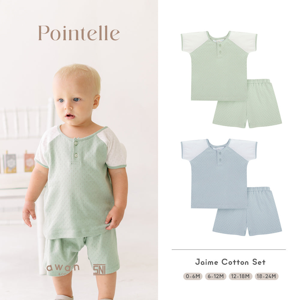 Awan Pointelle Collection - Jaime Cotton Set