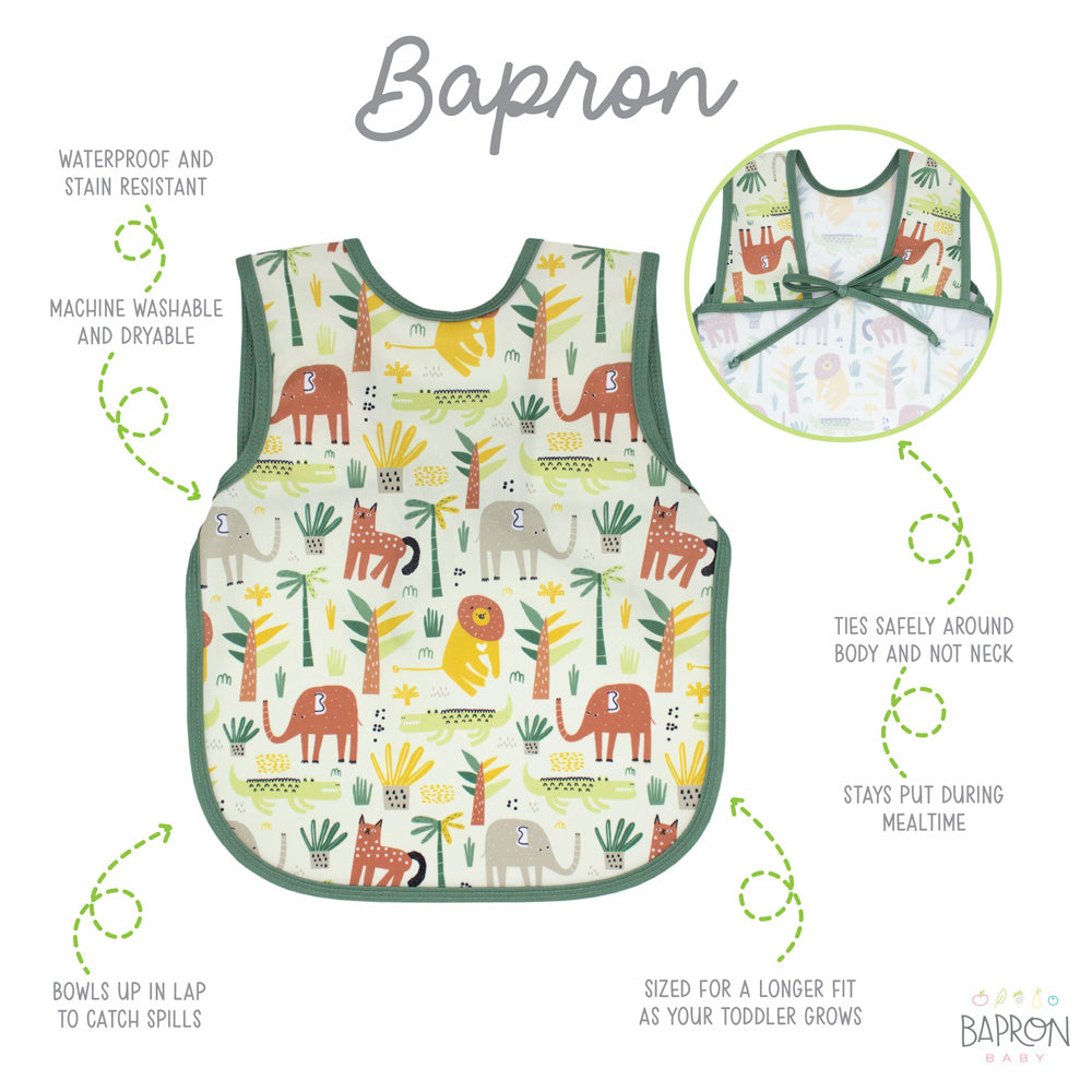 BapronBaby Bib - Safari