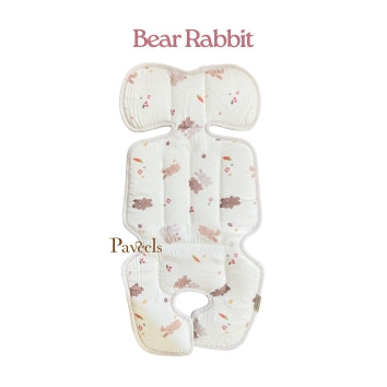 Bebenuvo Ice Punggi Cool Seat Liner - Bear Rabbit