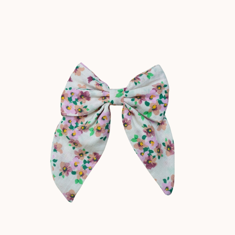 Leaf Lili Whispering Meadow Hair Accessories - Long Tail Hair Bow
