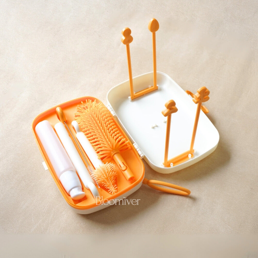 Bloomiver Portable Rack and Brush Set