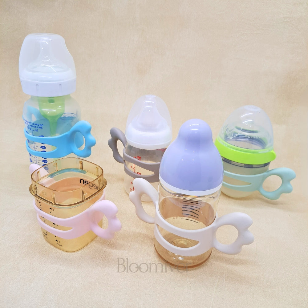 Bloomiver Silicone Baby Bottle Handles