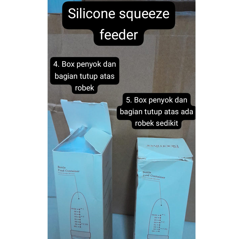 Bloomiver Silicone Squeeze Feeder IMPERFECT