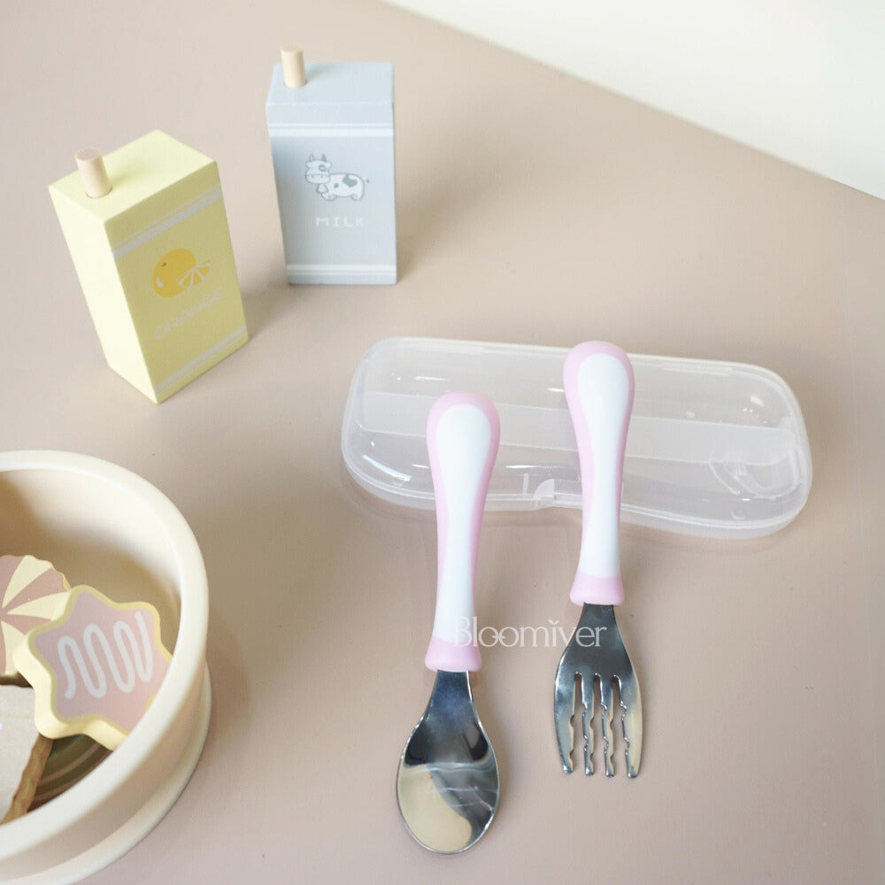 Bloomiver Stainless Steel Fork and Spoon Set