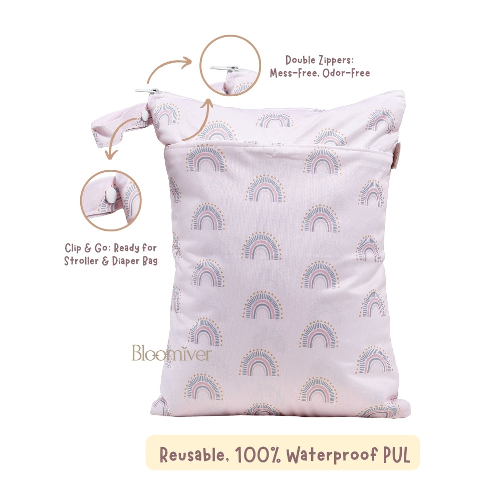 Bloomiver Double Pocket Wet Bag Medium