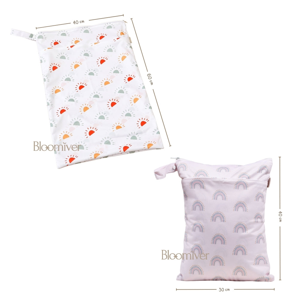 Bloomiver Double Pocket Wet Bag Large