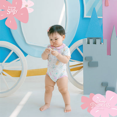 Friends of Sally Bamboo Collar Onesie Set - Disney Princess