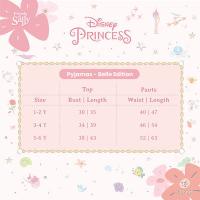 Friends of Sally Bamboo Pyjamas - Disney Belle