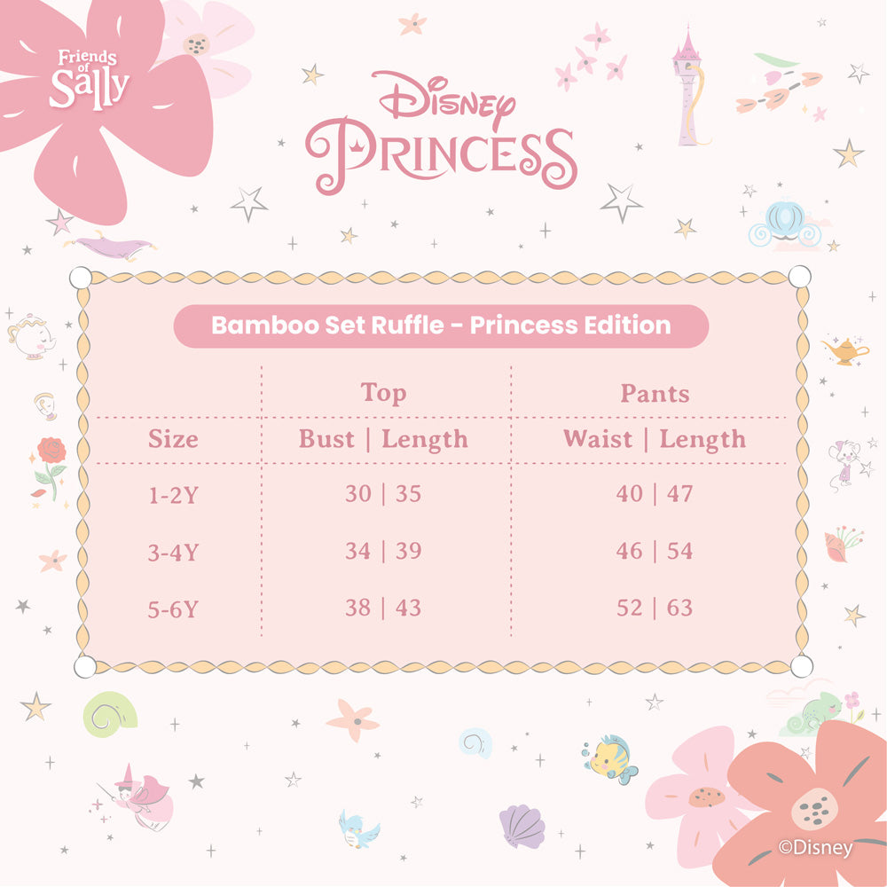 Friends of Sally Bamboo Ruffle Set - Disney Princess