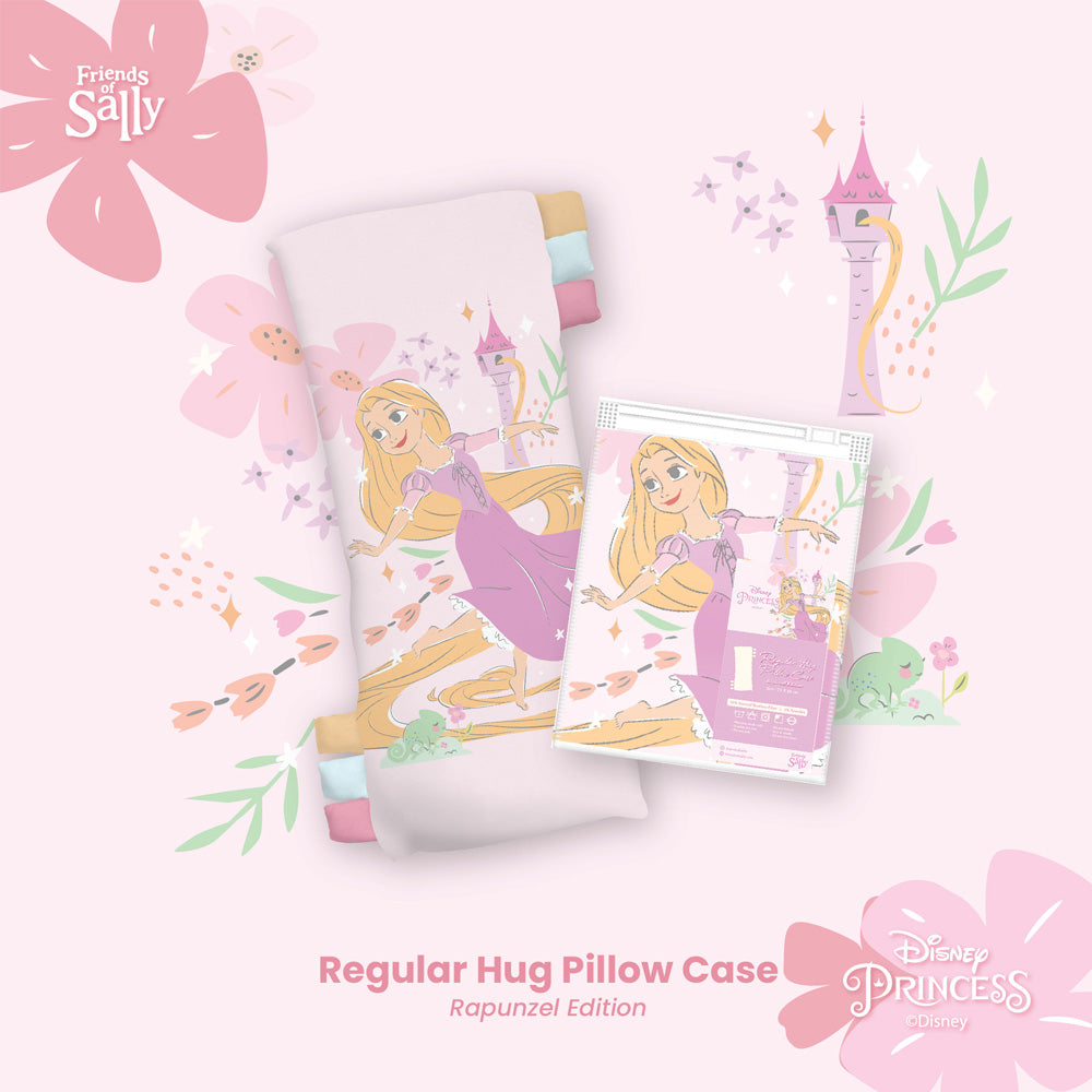Friends of Sally Hug Pillow Case - Disney Rapunzel