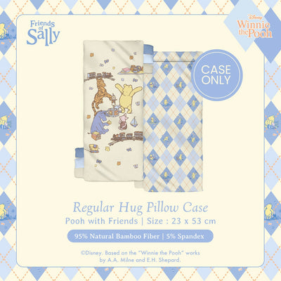 Friends of Sally Hug Pillow Case - Pooh with Friends