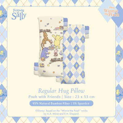 Friends of Sally Hug Pillow - Pooh with Friends
