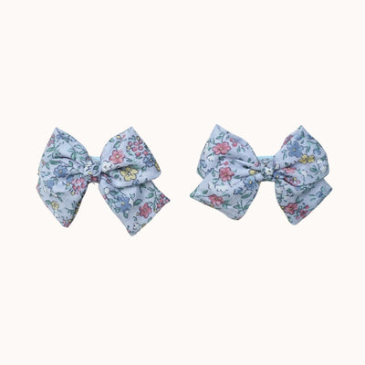 Leaf Lili Whispering Meadow Hair Accessories - Medium Classic Tail Bow Set