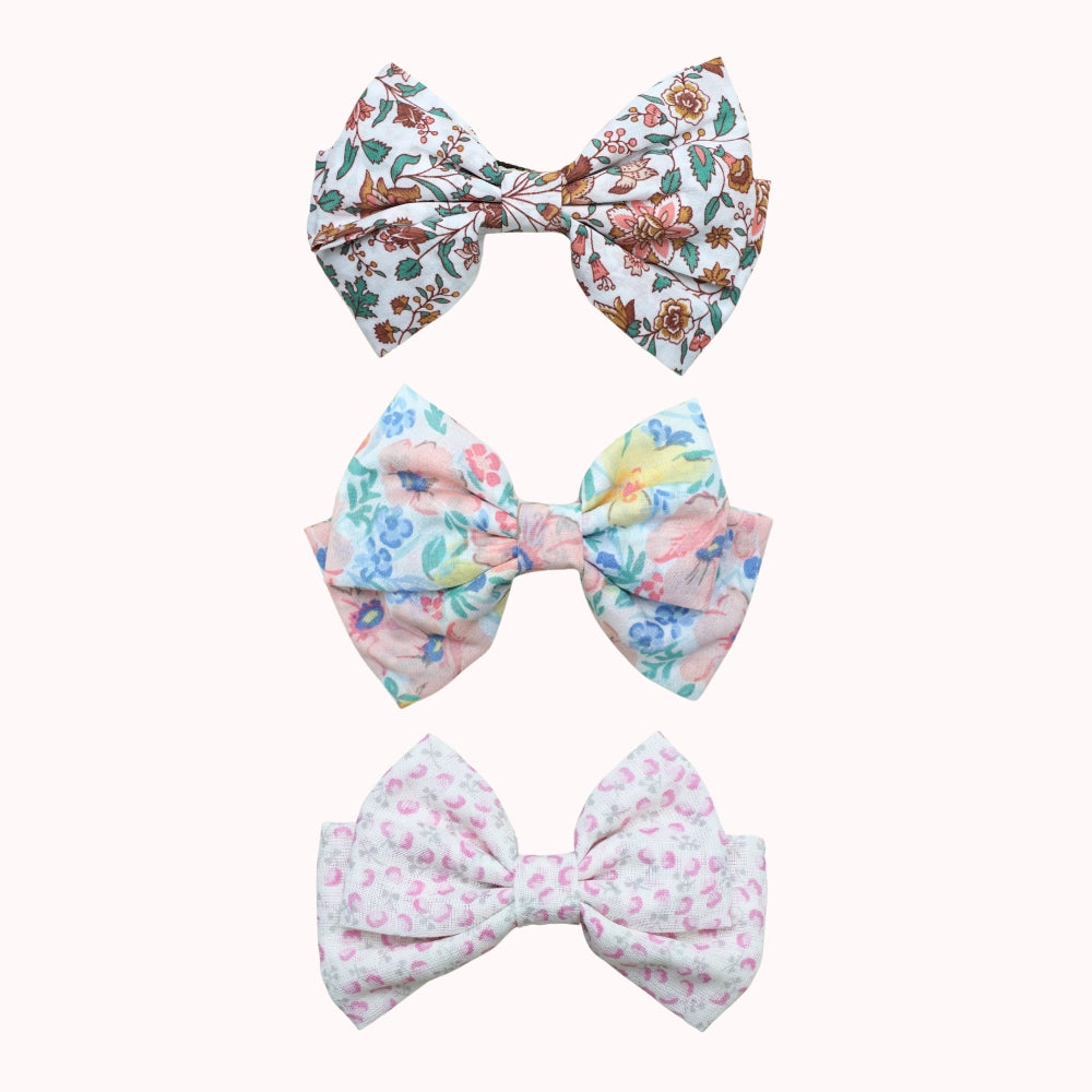 Leaf Lili Whispering Meadow Hair Accessories - Large Classic Bow