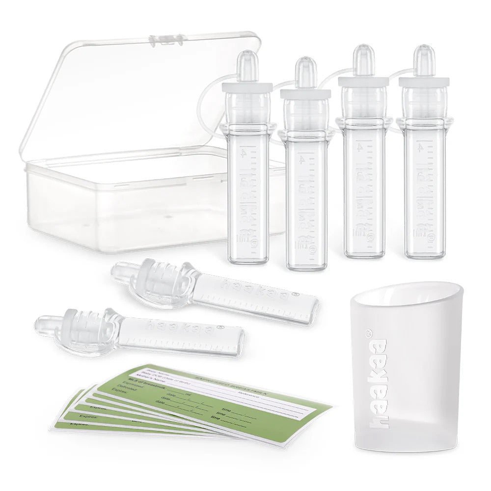 Haakaa Pre-Sterilised Silicone Colostrum Collector Feeding Pack