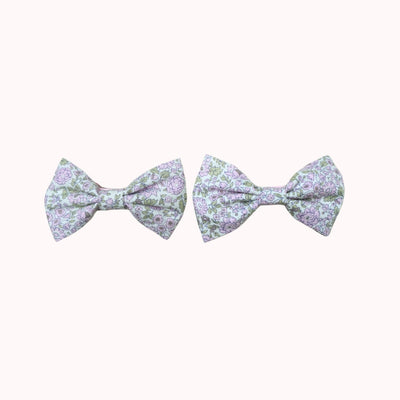Leaf Lili Whispering Meadow Hair Accessories - Medium Classic Bow Set