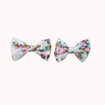 Leaf Lili Whispering Meadow Hair Accessories - Medium Classic Bow Set