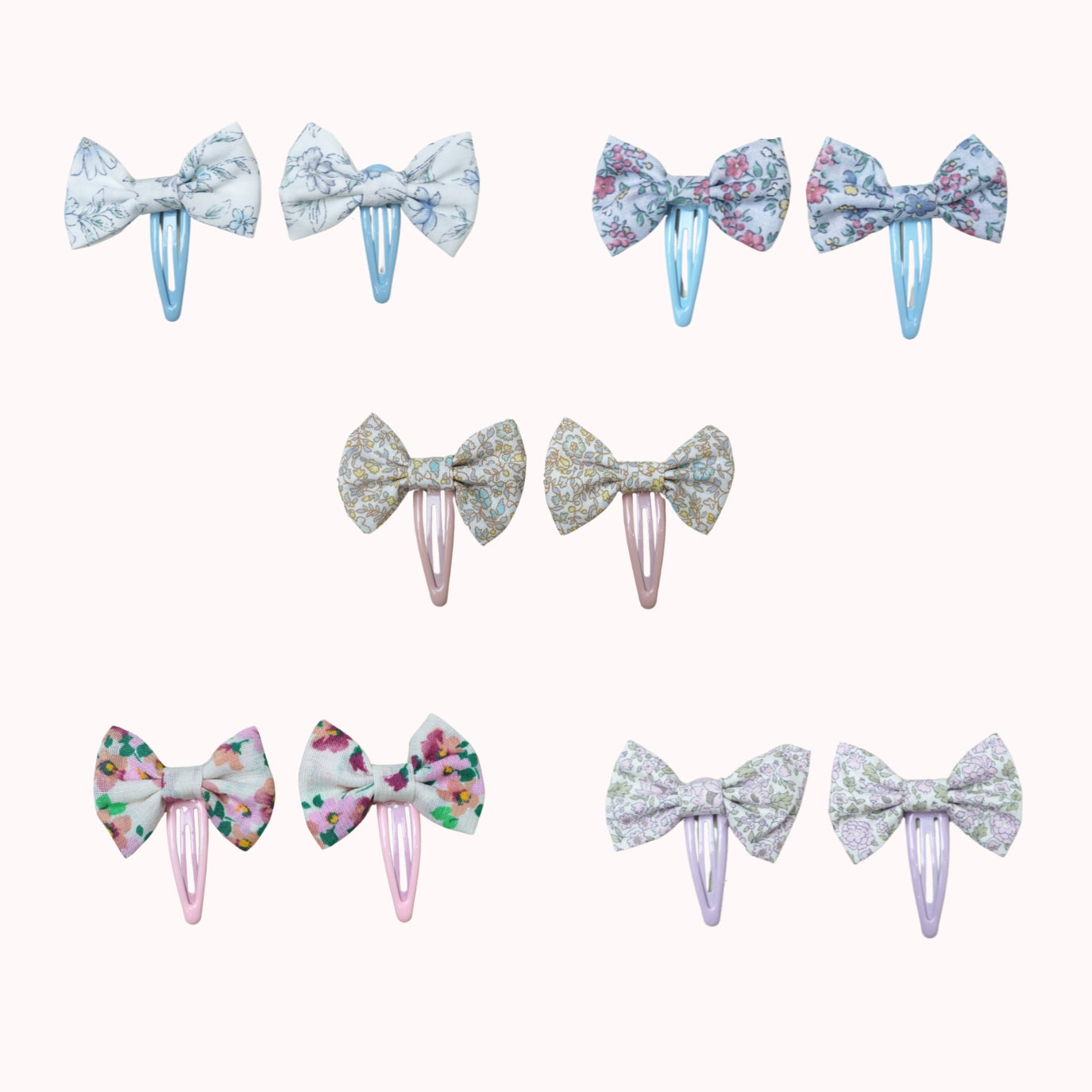Leaf Lili Whispering Meadow Hair Accessories - Petite Hair Clip Set
