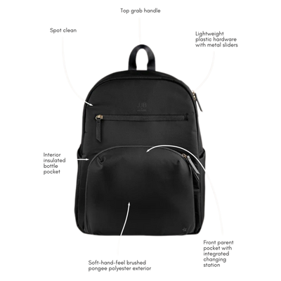 Jujube Deluxe Backpack - Black