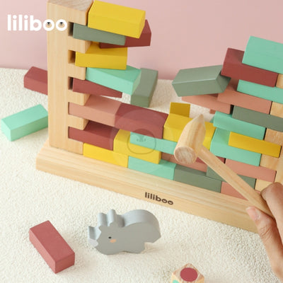 Liliboo Quest Save My Rhino Mainan Edukasi Anak Montessori Kayu